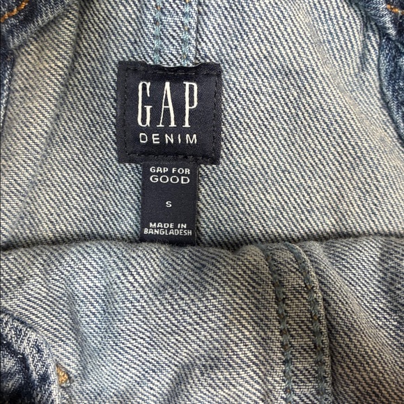 GAP Blue Denim Girl’s S Overalls - Picture 2 of 4